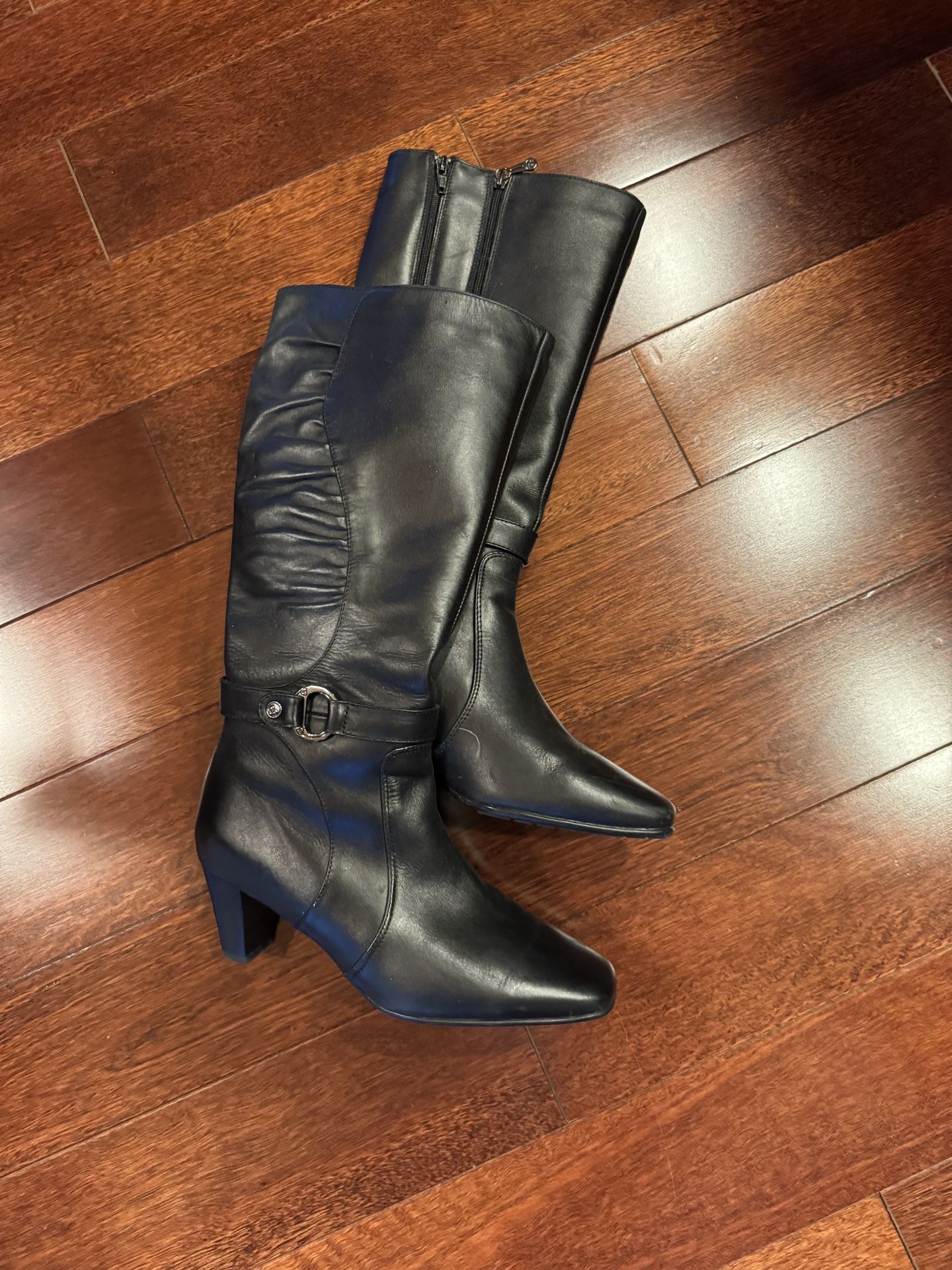 Aqua protect Knee High Boots - Wide