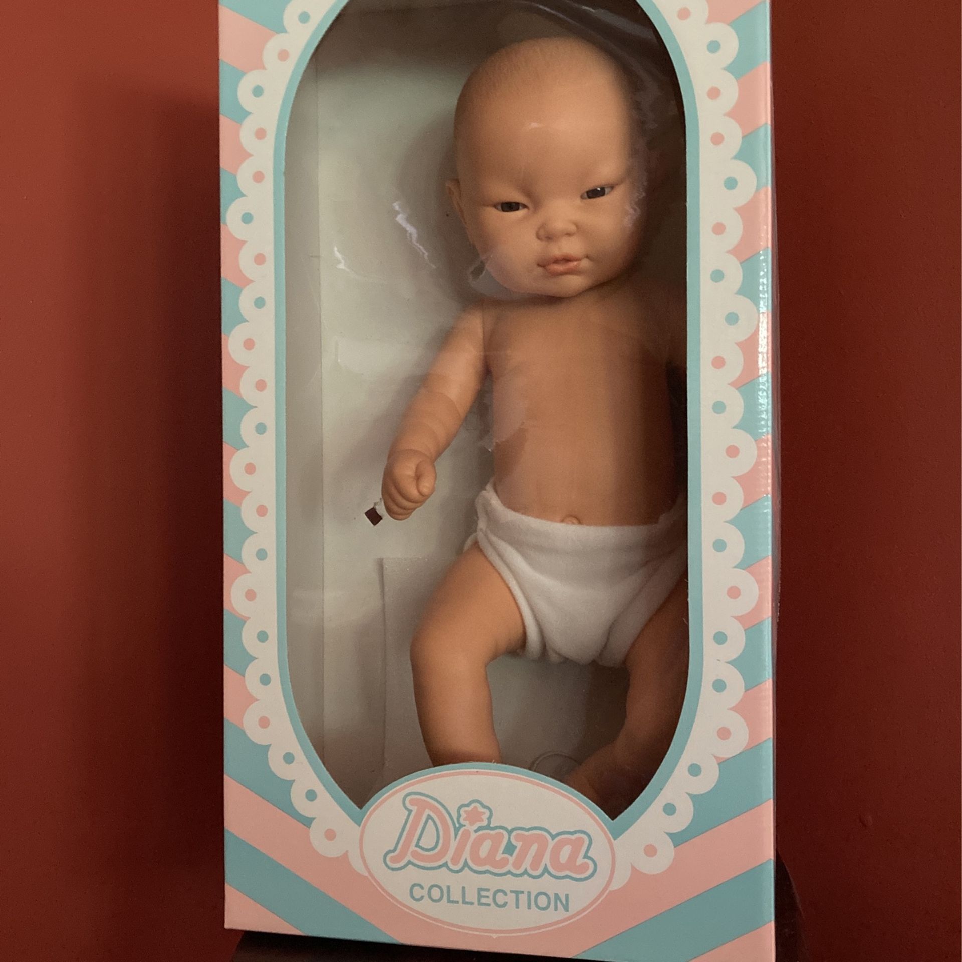 Vintage Doll Baby Doll Cute  Gift Anatomically Correct Boy Doll W Box Like New