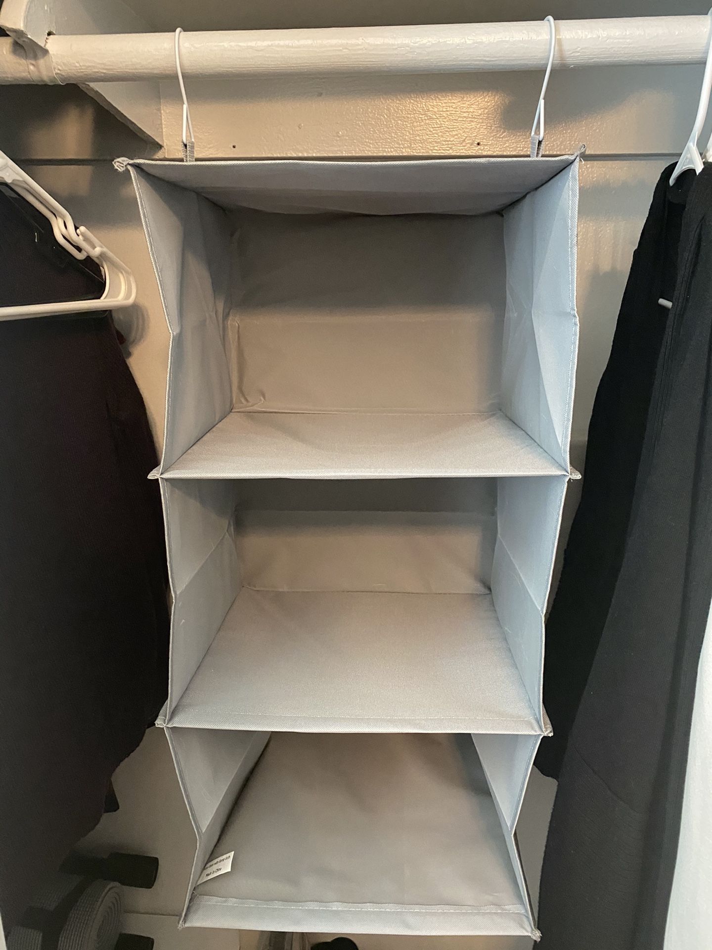 3 shelf closet organizer