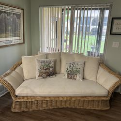 Rattan Couch