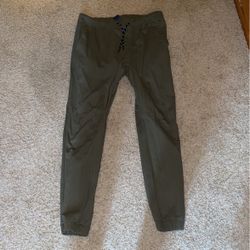 Dark Green  Joggers
