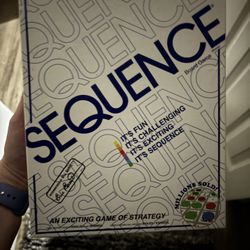 Sequence game 