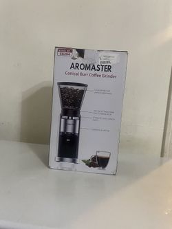 AroMaster Coffee Grinder With Dipper Set