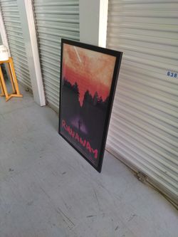 Framed Posted - Kanye West - Runaway