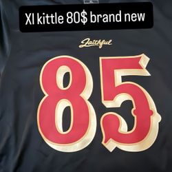 49ers Black Rivalry Jersey 85 George kittle 80$ 