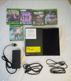 XBOX ONE 500GB NEW + GAMES