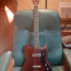 1960s Kay SG Electric Guitar - Cherry Red