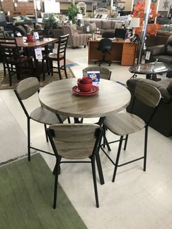 New Pub Table and 4 Chairs