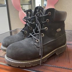 Boys Black LUGZ Boots Size 1.5