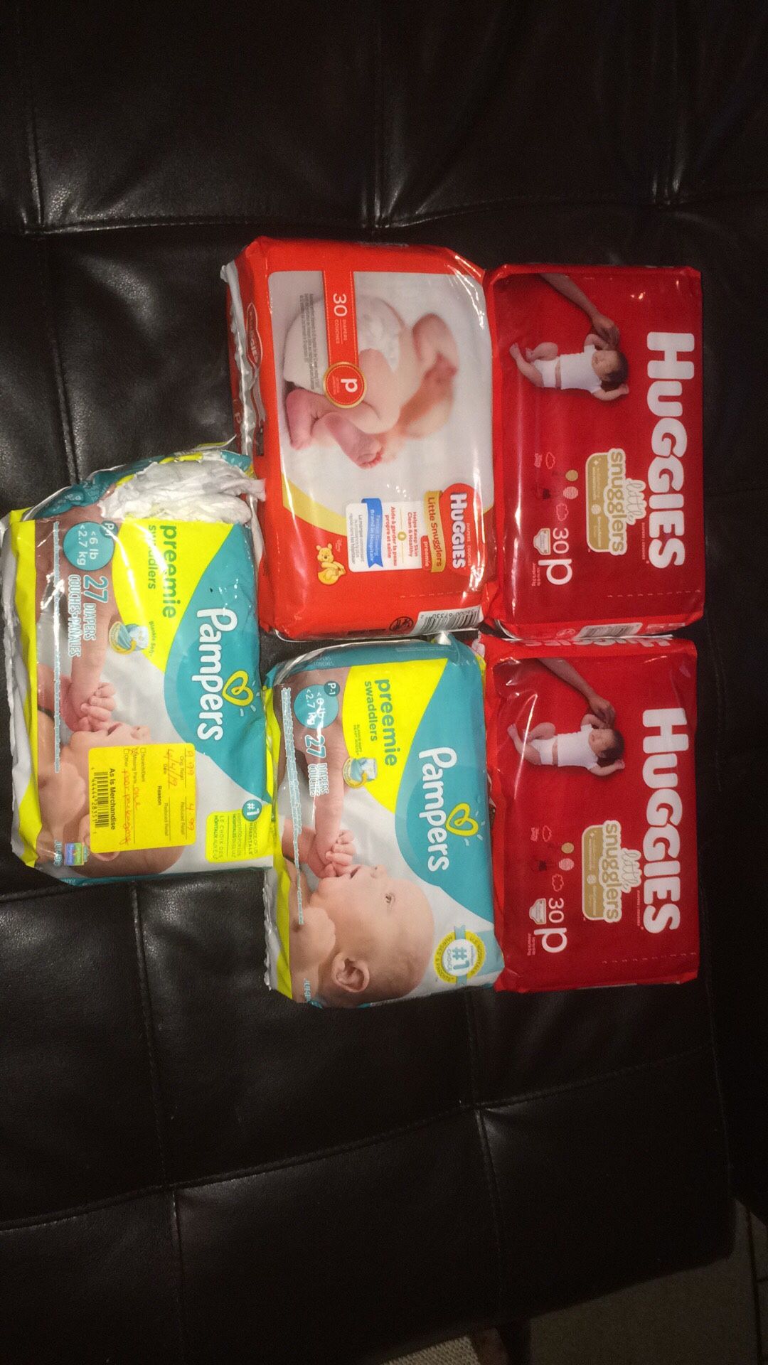 Preemie diapers