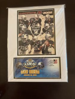 Raiders Collectors Item