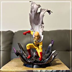 25cm ONE PUNCH MAN Saitama Anime Cartoon Action Figure PVC Toys Collection Figur