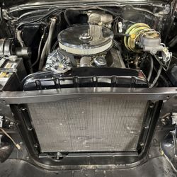 GM 327 Motor And GM 4speed Trans Combo 