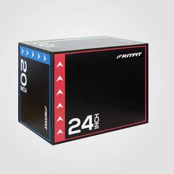 RitFit 3-in-1 Plyo Box Soft Foam Box Jump Platform
