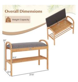 Shoe bench new pick up Miramar