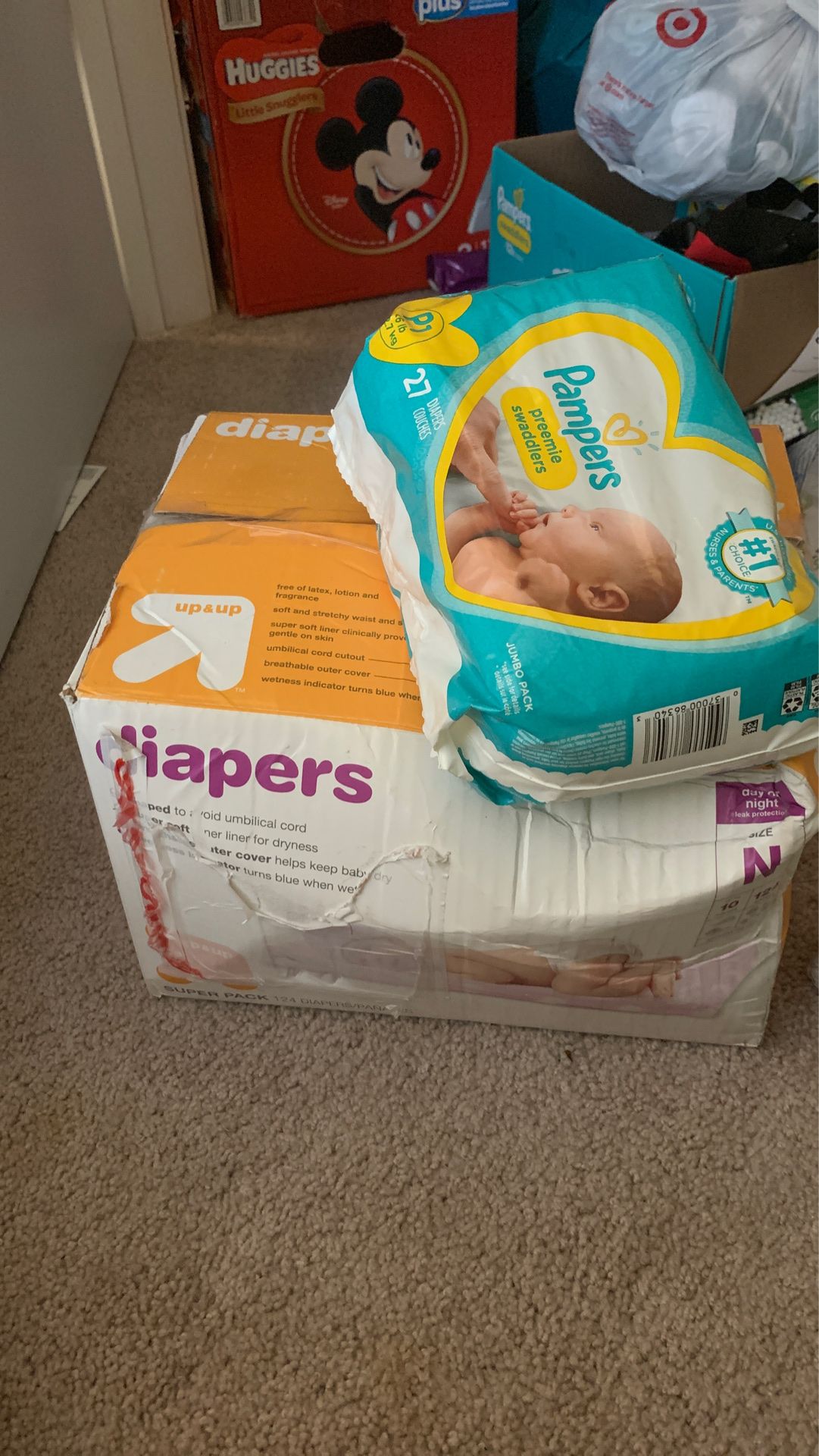 HUGGIES, Pampers & Target Diapers