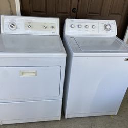 Whirlpool Washer And Kenmore Electric Dryer 