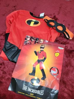Incredibles Dash Halloween Costume Toddler Size 3-4T