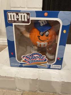 M&M Sports Candy Dispenser Orange