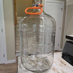 6 Gallon Glass Carboy With Handle 