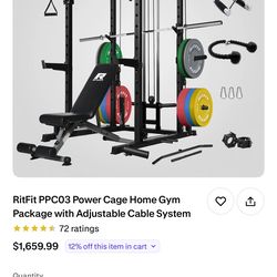RitFit Home Gym Package **BRAND NEW**
