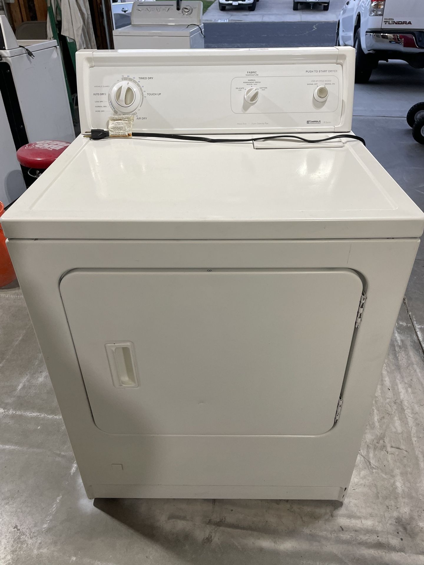Gas Dryer/Secadora De Gas