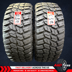 2 Like New 35/12.50 R 17 Delium Terra Raider M/T