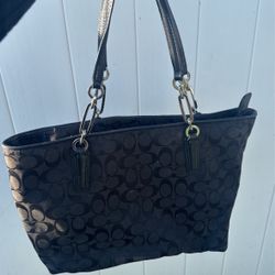 Coach black bag