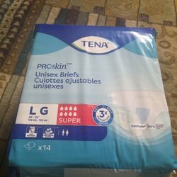 Unisex Adult Diapers Large 14 Ct