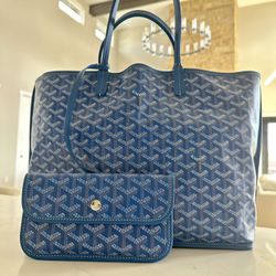Goyard Anjou PM Sky Blue