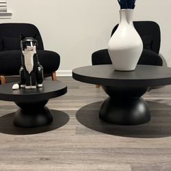 2 Piece Living Room Table Set 