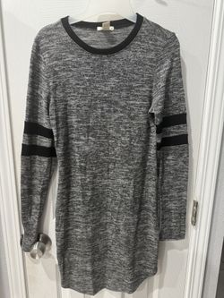 Grey Marled Tunic