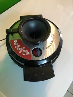 Cheftman waffle maker