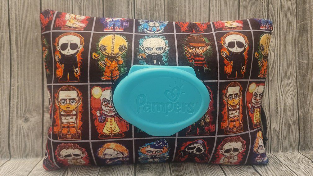 Horror Characters Pampers Wipes Cover 