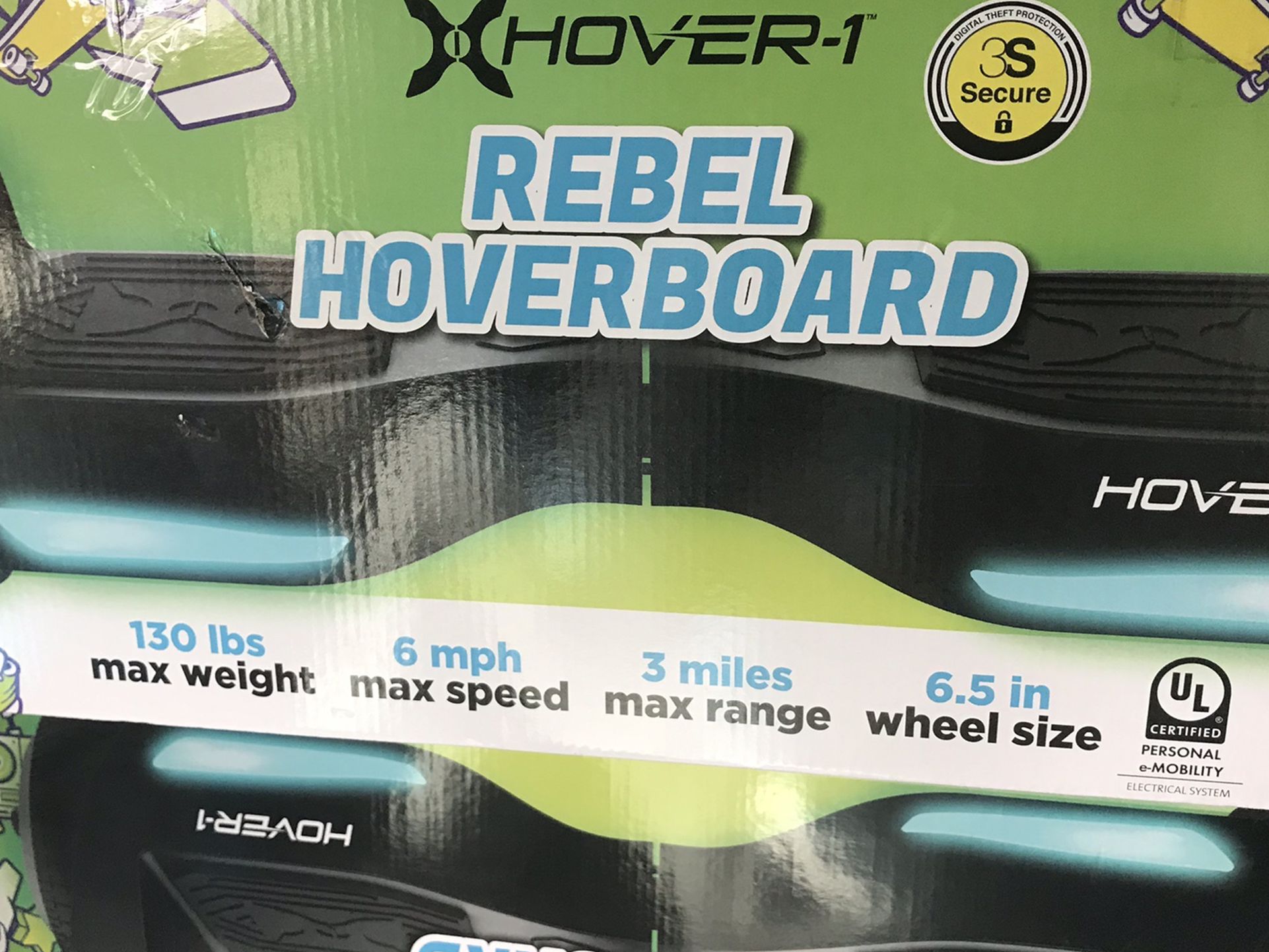 Rebel Hoverboard 5+