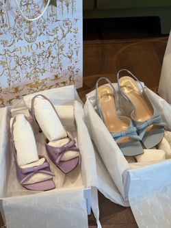 dior high heels