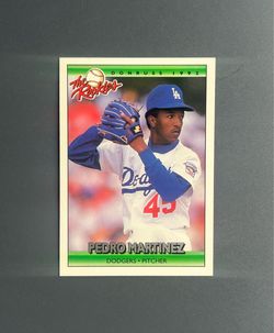 1992 Donruss Baseball -  Pedro Martinez - The Rookies Rookie Card - No. 69 - Mint Condition