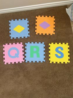 50+ Foam Puzzle Tiles for Children