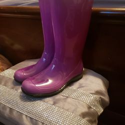 Lavender/ Purple Ish Rain Boots