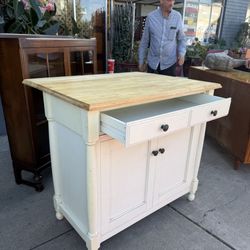 Butcher Block, Solid Wood Kitchen Island