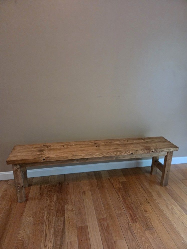 Farmhouse Wood Bench