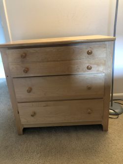 Wood dresser