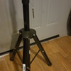 Pyle Universal Speaker Stand Mount Holder Heavy Duty Tripod w/ Adjustable Height from 40” to 71” and 35mm Compatible Insert Easy Mobility Safety Pin a