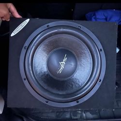 I am Selling  Skar Audio  12” Sub With Box  DDX