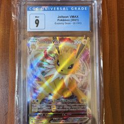 Jolteon VMAX Pokemon (2021) Evolving Skies PSA 9 