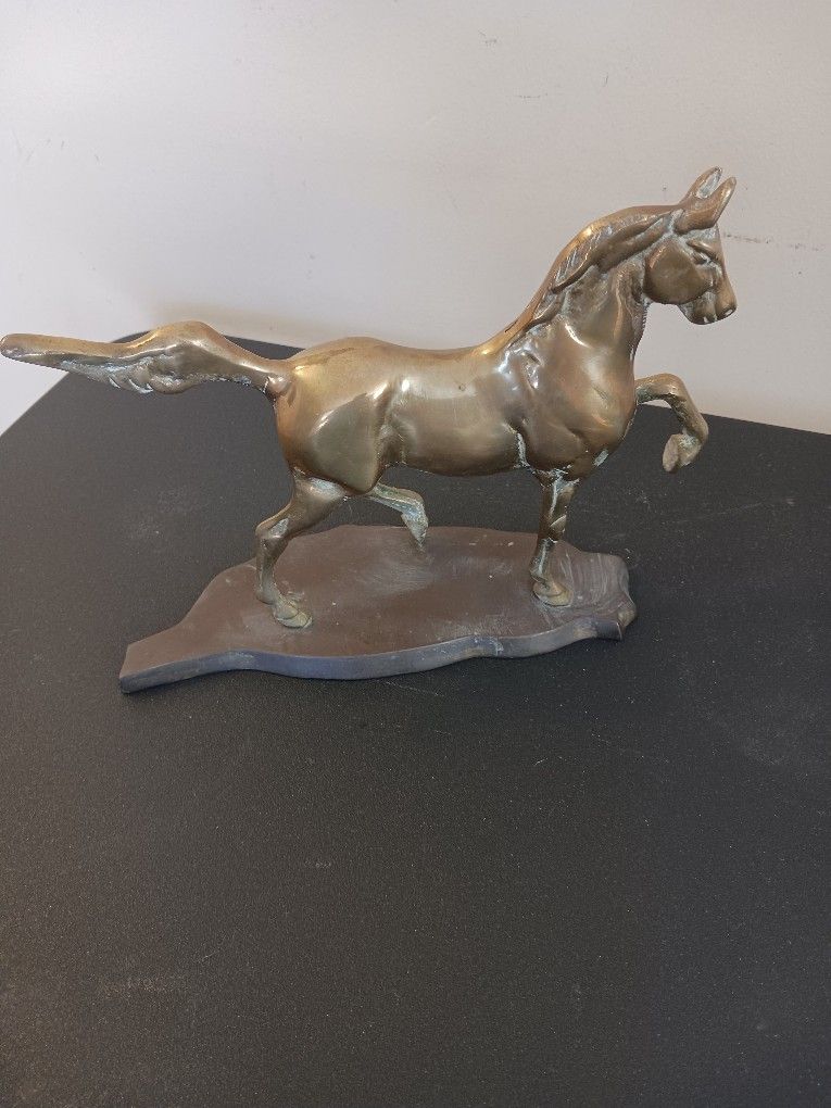 Beautiful Brass Horse Statue