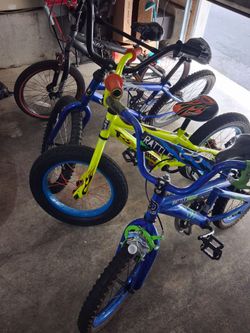 Children's Four Bicycles