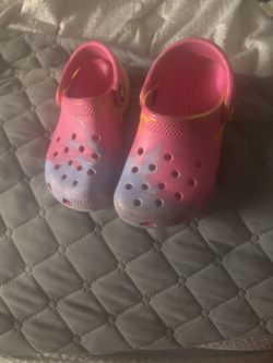 Multi-Color Toddler Girl Crocs