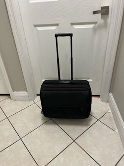 Black Rolling Carry-On Laptop Bag