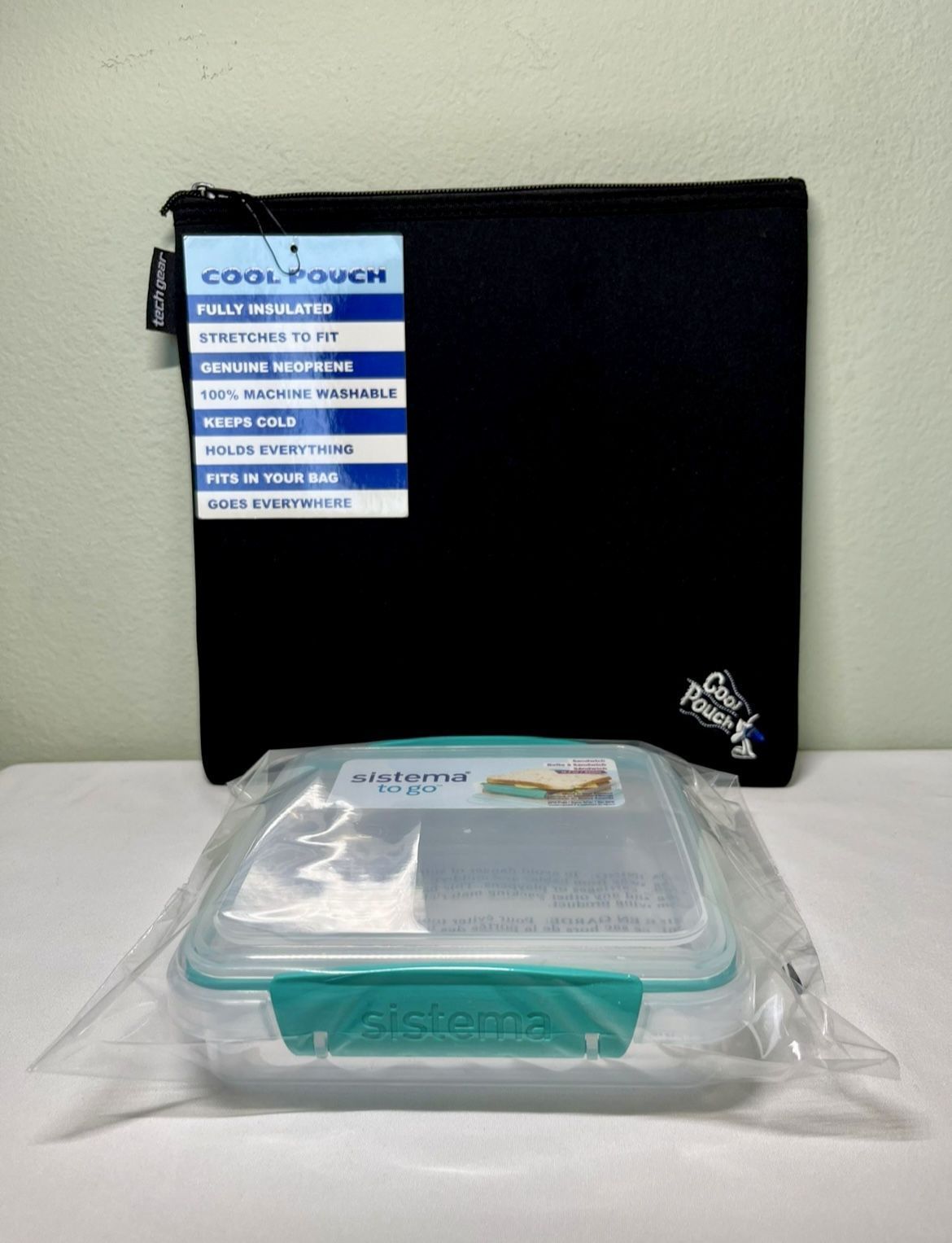 New! On the Go Sandwich Box and Cool Pouch